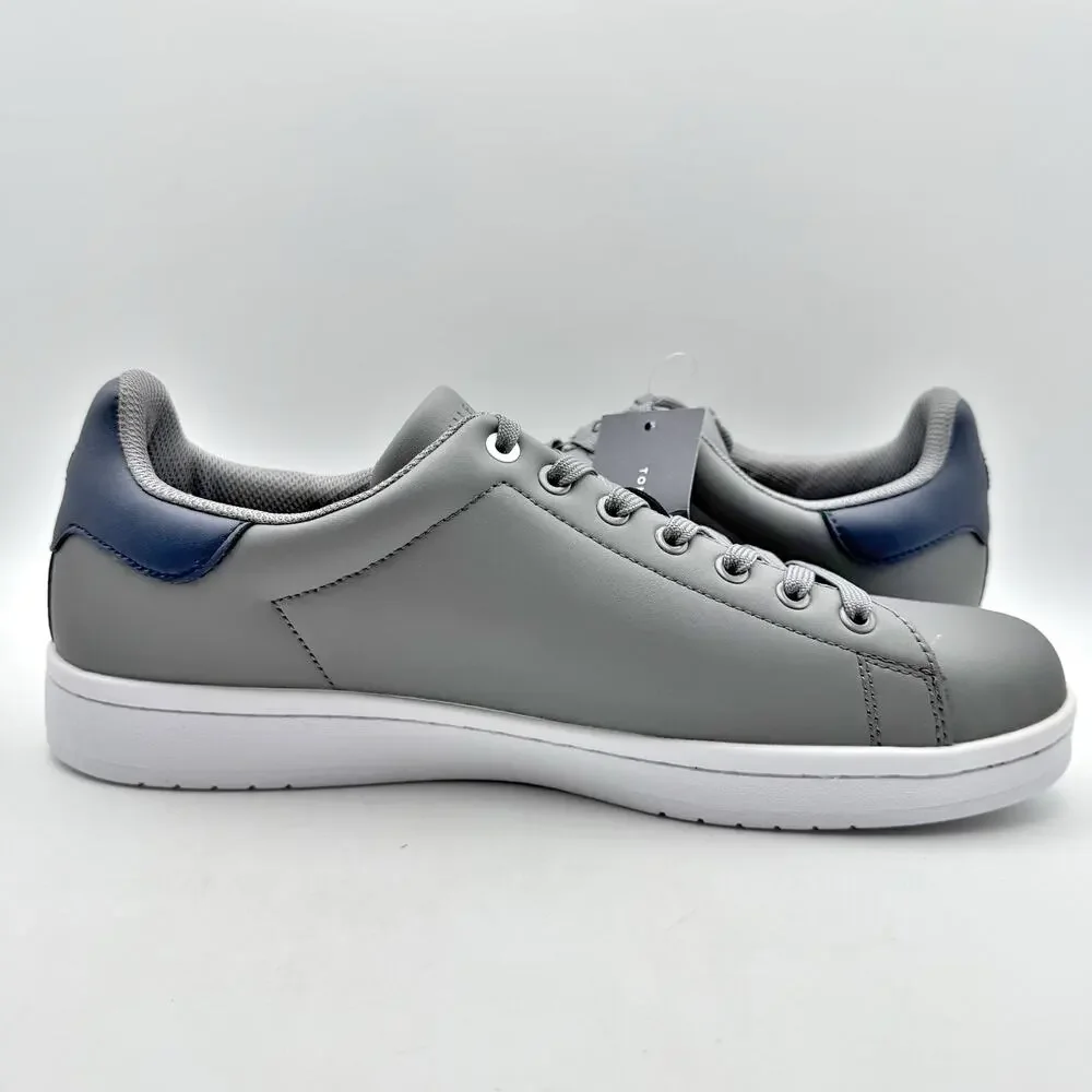 Tommy Hilfiger Mens Lampkin Flag Low Top Sneakers US 12 Grey  Cup-Sole NIB